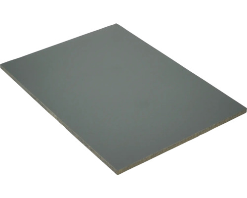 Kompaktplatte melaminharzbeschichtet anthrazit 1200 x 600 x 3 mm Dekorplatte