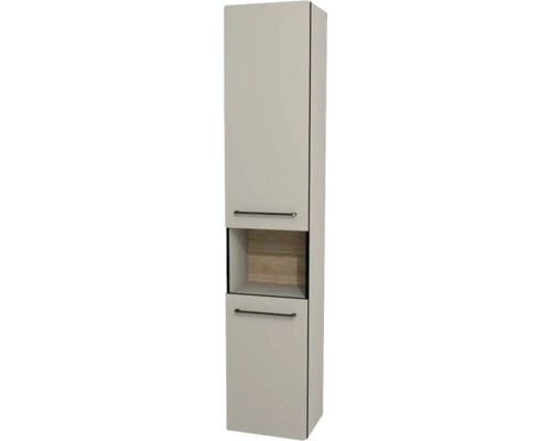 Hängehochschrank mit 2 Türen Devo Sonus 2.0 links BxHxT 38x186x30 cm dakar suedette matt/Eiche Hängehochschrank mit 2 Türen Devo Sonus 2.0 links BxHxT 38x186x30 cm dakar suedette matt/Eiche