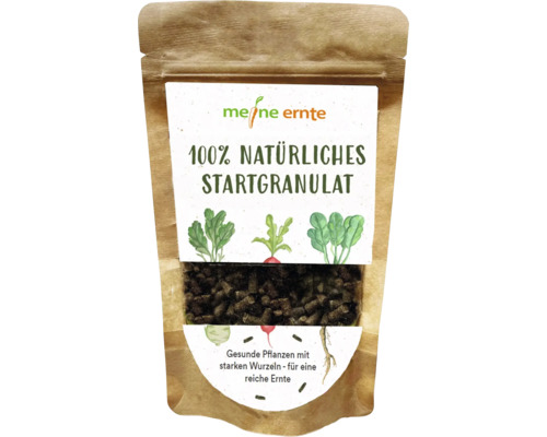 Granulés de culture meine ernte Granulés de croissance, 100 % naturel, enrichi notamment avec des champignons mycorhiziens, des olives, des algues marines, des prêles des champs et des grains de café, env. 100 g