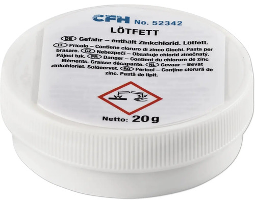 CFH Flux de brasage, pot de 20 grammes
