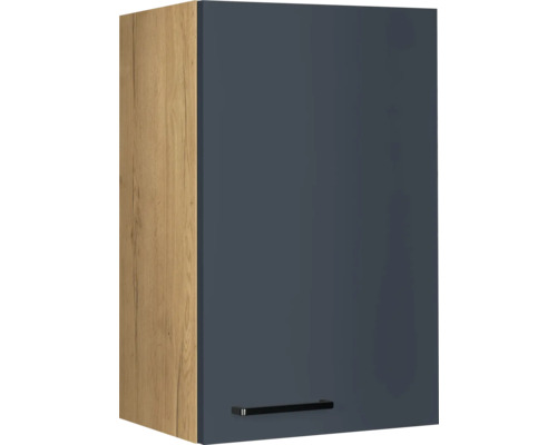 NOBILIA Hängeschrank Urban BxTxH 45 x 35 x 72 cm fjordblau matt vormontiert Anschlag rechts 4004539045538