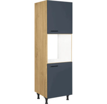 Meuble de cuisine avec rangement et compartiment ouvert