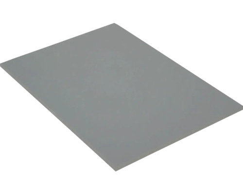Kompaktplatte melaminharzbeschichtet grau 1200 x 600 x 3 mm Kunststoffplatte
