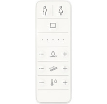 Élément de commande pour WC douche avec reconnaissance de la personne, fonction de rinçage, réglage de l''intensité et de la position, et réglage de la température