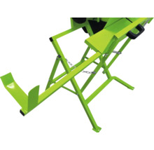 Scie à bois de chauffage avec châssis métallique