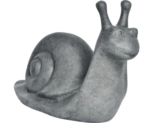 Dekorative Gartenfigur Schnecke aus Stein