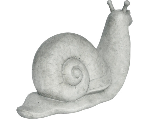 Dekorative Schneckenfigur für den Garten