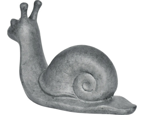 Dekorative Schneckenfigur für den Garten