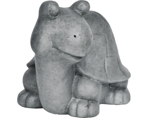 Dekorative Schildkrötenfigur aus Stein für den Garten