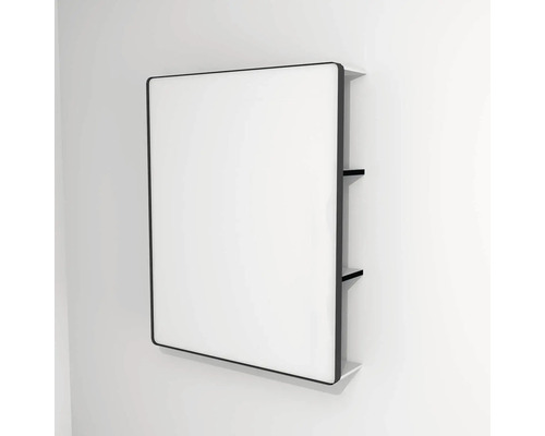 LED Badspiegel mit Ablage Devo Sonus 2.0 Artic White/Black 75.5x94 cm SO2-LUPL75x94-F01 LED Badspiegel mit Ablage Devo Sonus 2.0 Artic White/Black 75.5x94 cm SO2-LUPL75x94-F01