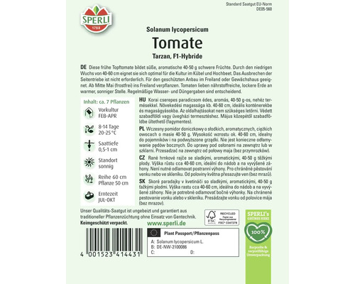Paquet de graines Tomate Tarzan F1-Hybride