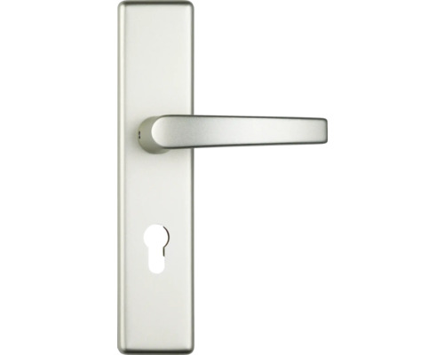 Poignée de porte avec plaque longue pour portes intérieures
