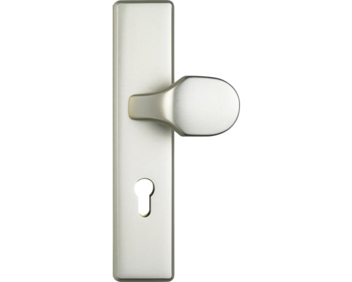 Poignée de porte avec rosette de clé