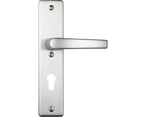 Türgriff aus Edelstahl mit Schlüsselloch