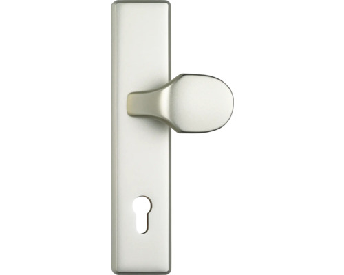 Garniture de porte avec rosette de clé et poignée de porte