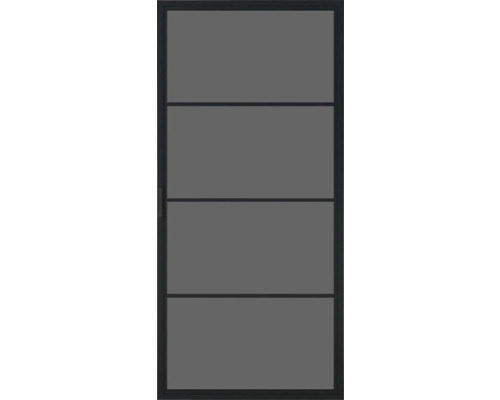 Porte coulissante à quatre panneaux pour l''intérieur