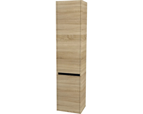 Hochschrank Devo Etna 2.0 40x172x33 cm Anschlag links natural bardolino oak Hochschrank aus Holz mit Schublade