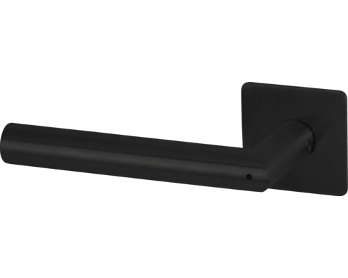 Türdrücker aus Metall mit quadratischer Rosette