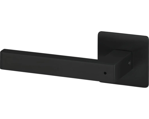 Türklinke aus Metall mit eckiger Rosette