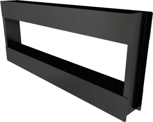 Wandregal für Spiegel Devo Etna 2.0 BxHxT 85x36x11 cm schwarz ET2-PLM85-L09 Kaminumrandung