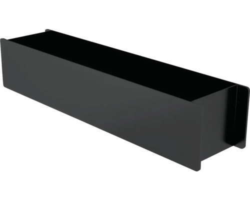 Étagère murale pour miroir Devo Etna 2.0 lxhxp 45x9x11 cm noir ET2-PRZ45-L09 Jardinière rectangulaire en métal