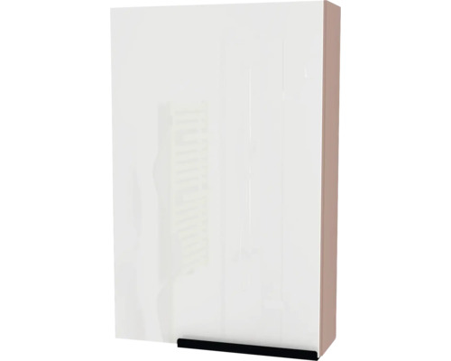 Spiegelschrank Devo Etna 2.0 links BxHxT 45x70x16 cm antique rose Wandschrank mit glänzender Oberfläche