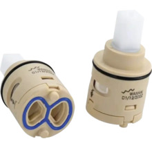 Deux cartouches en céramique pour robinets