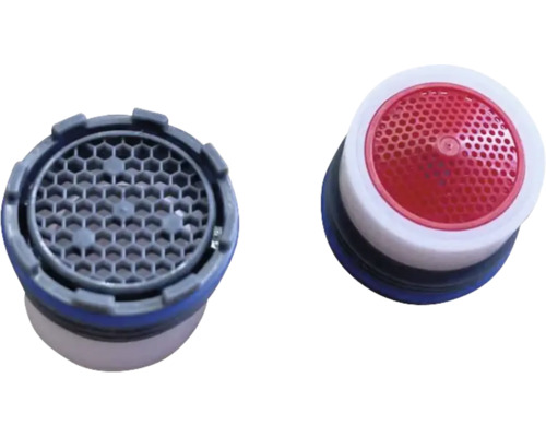 Zwei Wasserhahnbelüfter für Armaturen