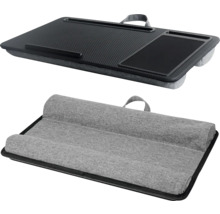 Support de table pour ordinateur portable avec coussin
