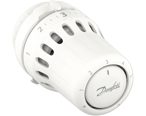 Tête thermostatique Danfoss React™ RA Click fixation par encliquetage blanc 015G3098