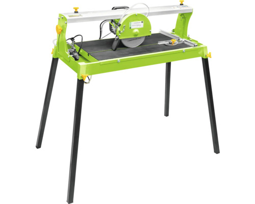 Carrelette Zipper ZI-FS200 y compris disque à tronçonner diamanté 200x25,4x2,2mm Coupe-carrelage avec table et disque de coupe