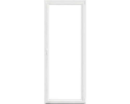 Porte de balcon en plastique 1 vantail ARON Econ blanc 1000x2100 mm droite