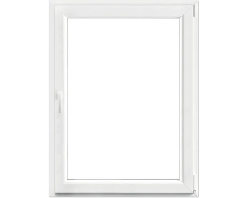 Fenêtre en plastique à 1 vantail ARON Econ blanc 1000x600 mm droite