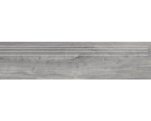 Carrelage d'escalier en grès cérame fin San Remo Ash 29.5x120 cm Carrelage d'escalier en grès cérame fin San Remo Ash 29.5x120 cm