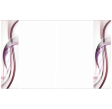 Panneau japonais avec motif ondulé