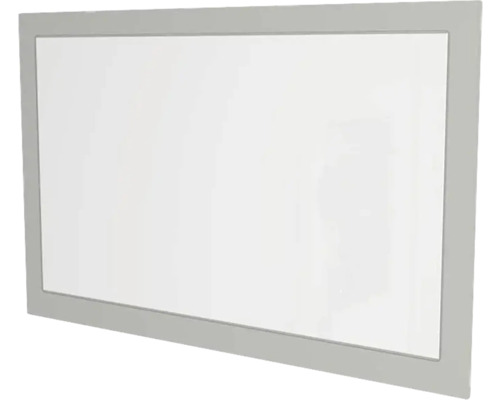 Miroir à cadre Devo Vena 2.0 lxhxé 110x70x2 cm pearl grey supermat