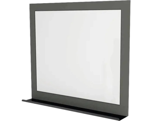 Miroir à cadre avec tablette Devo Vena 2.0 lxhxé 80x70x12 cm classico stone grey/black Miroir à cadre avec tablette Devo Vena 2.0 lxhxé 80x70x12 cm classico stone grey/black