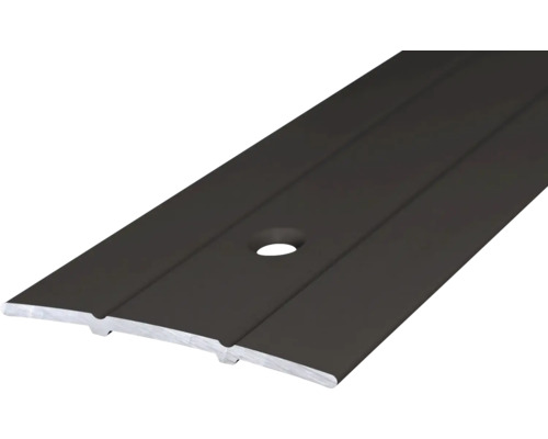 Prinz Übergangsprofil Alu bronze gelocht 38 x 2700 mm Bodenprofil aus Metall mit Befestigungsbohrung