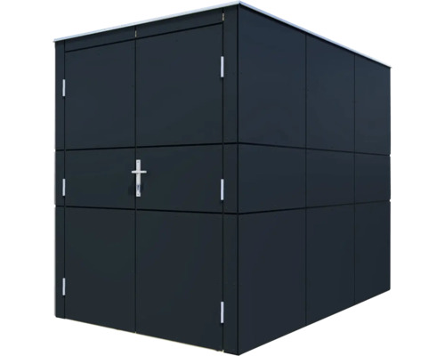 Abri de jardin avec portes pour ranger les outils de jardin