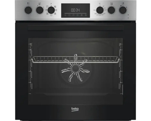 Beko Einbaubackofen mit digitaler Anzeige und Innenraumbeleuchtung