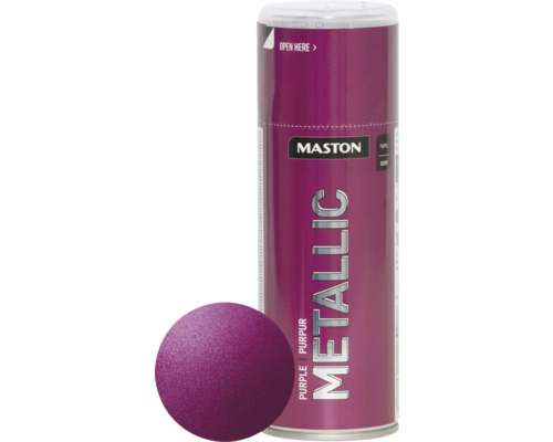 Peinture en bombe aérosol Maston metallic violet 400 ml