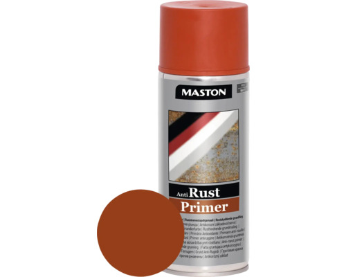 Peinture aérosol Maston sous-couche antirouille rouge brun 400 ml