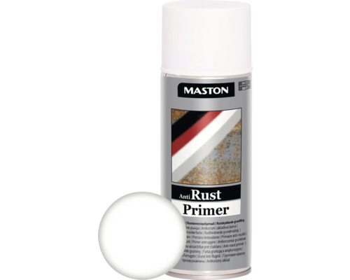 Peinture aérosol Maston sous-couche antirouille blanc 400 ml Peinture aérosol Maston sous-couche antirouille blanc 400 ml
