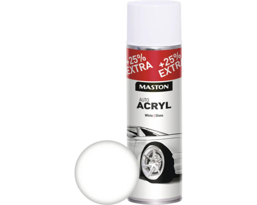 Spray de protection pour métaux AutoACRYL Maston blanc 500 ml Spray de protection pour métaux AutoACRYL Maston blanc 500 ml