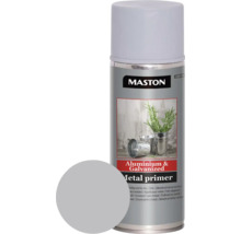 Spray d'apprêt alu/zinc Maston gris 400 ml-thumb-0