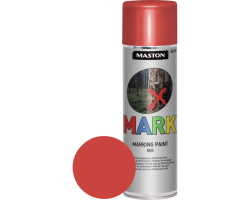 Spray de marquage MARK Maston rouge 500 ml