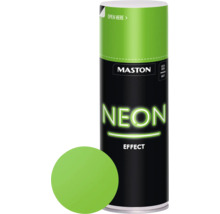 Bombe aérosol à effet néon Maston avec exemple de couleur