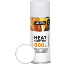 Spray laque thermique résistant à la chaleur Maston blanc 400ml-thumb-0