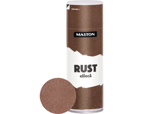 Spray effet rouille Maston marron foncé 400 ml-0