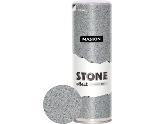 Spray effet pierre Maston gris granite 400 ml Spray effet pierre Maston gris granite 400 ml